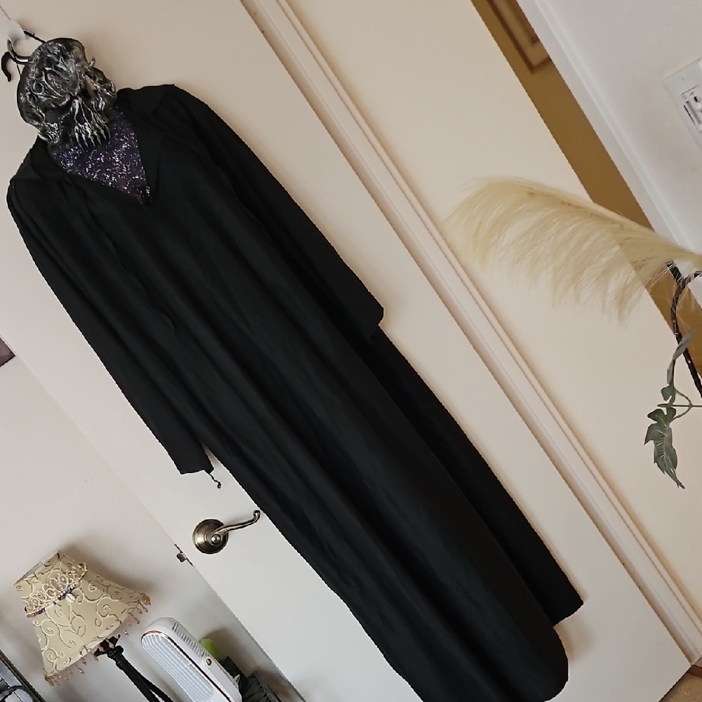 Rubie's Black Costume with Silver Accents